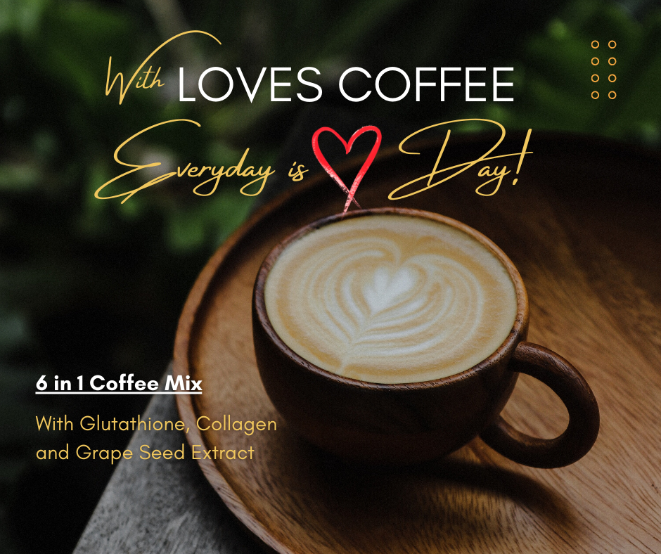 LOVES COFFEE 6 in 1 Coffee Mix - 20 Sachets