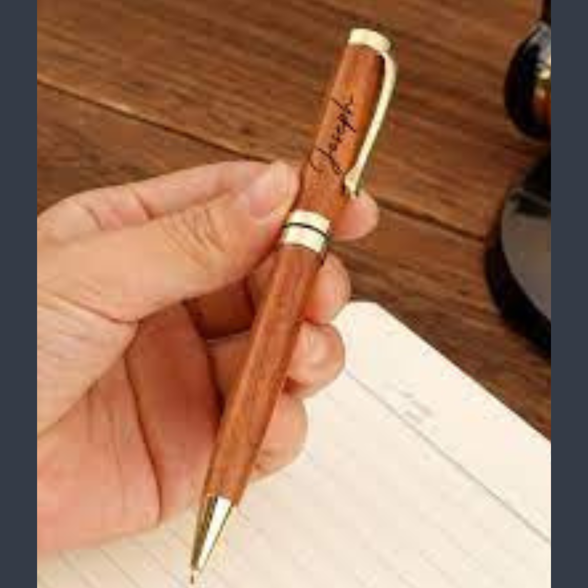 Personalized Wooden Ballpoint Pen