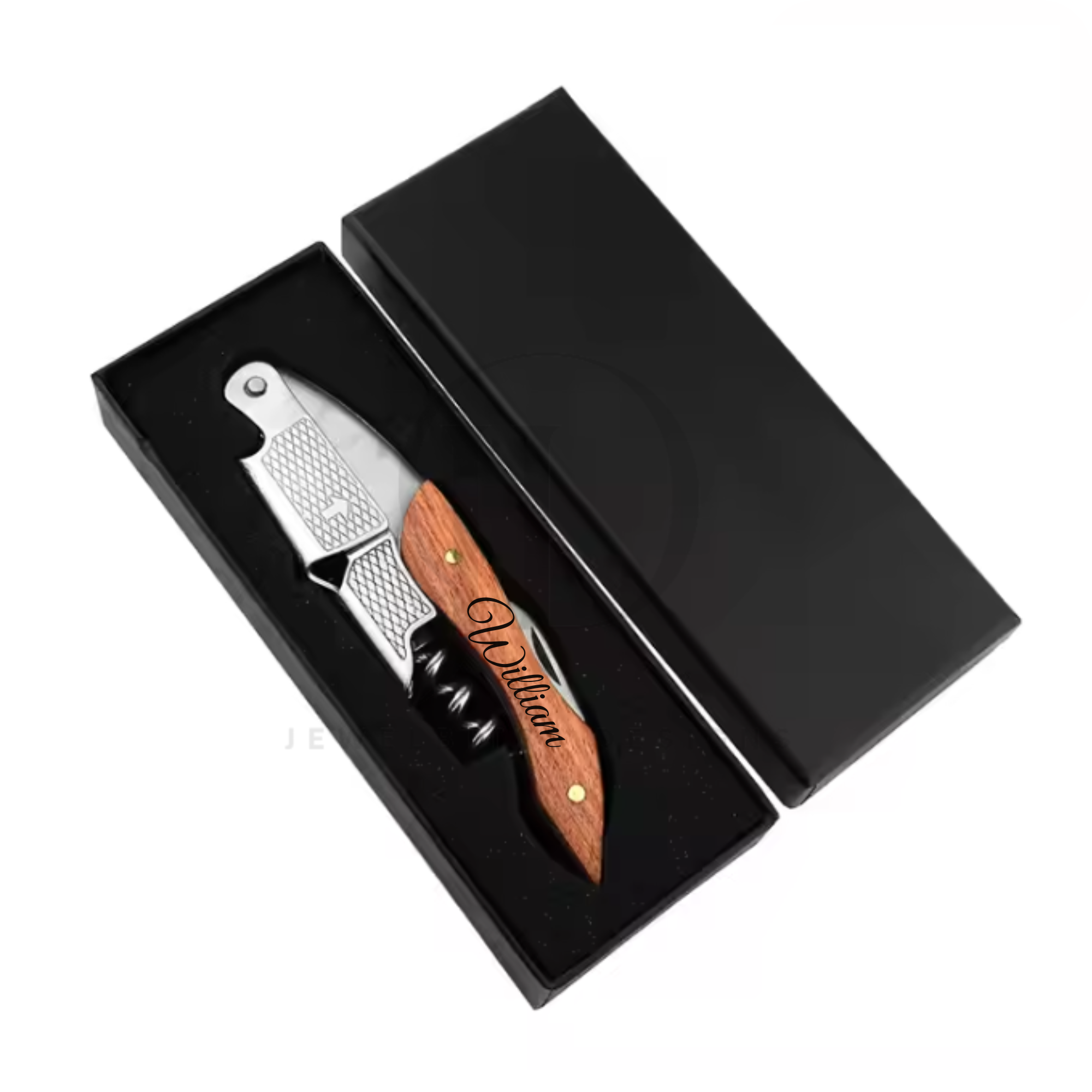 Personalized Wooden Corkscrew