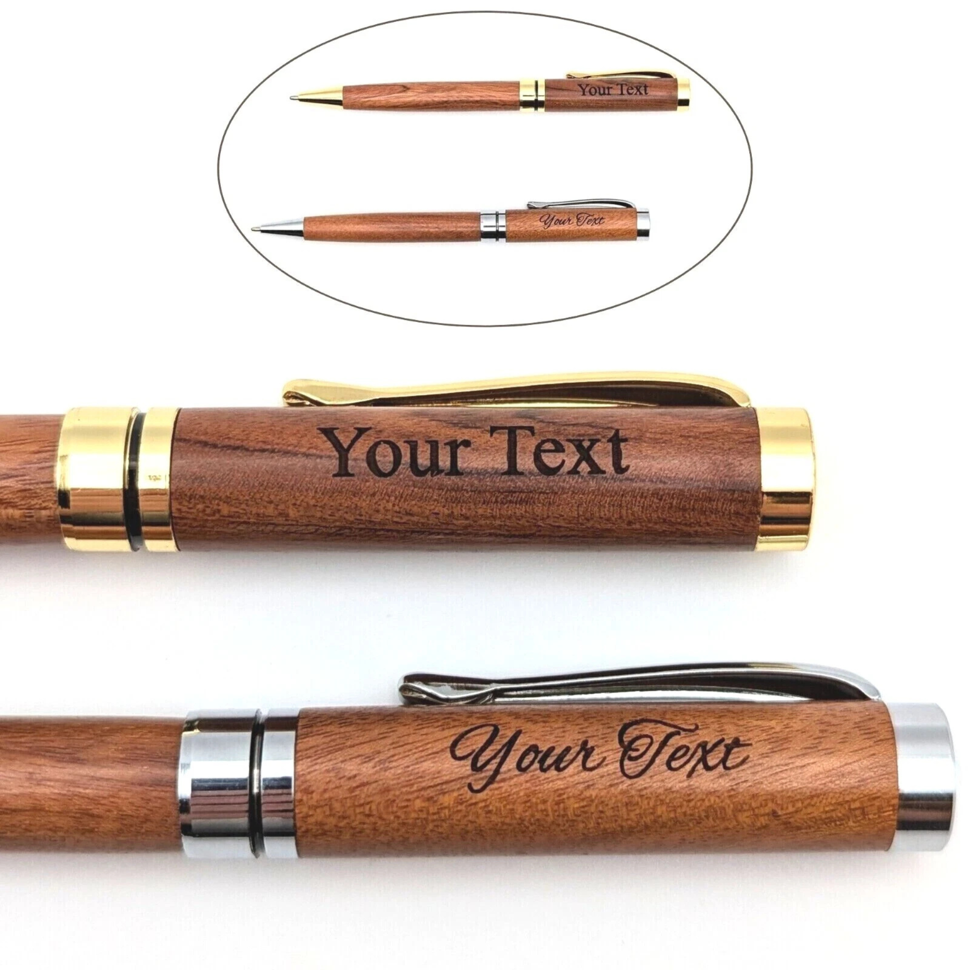 Personalized Wooden Ballpoint Pen