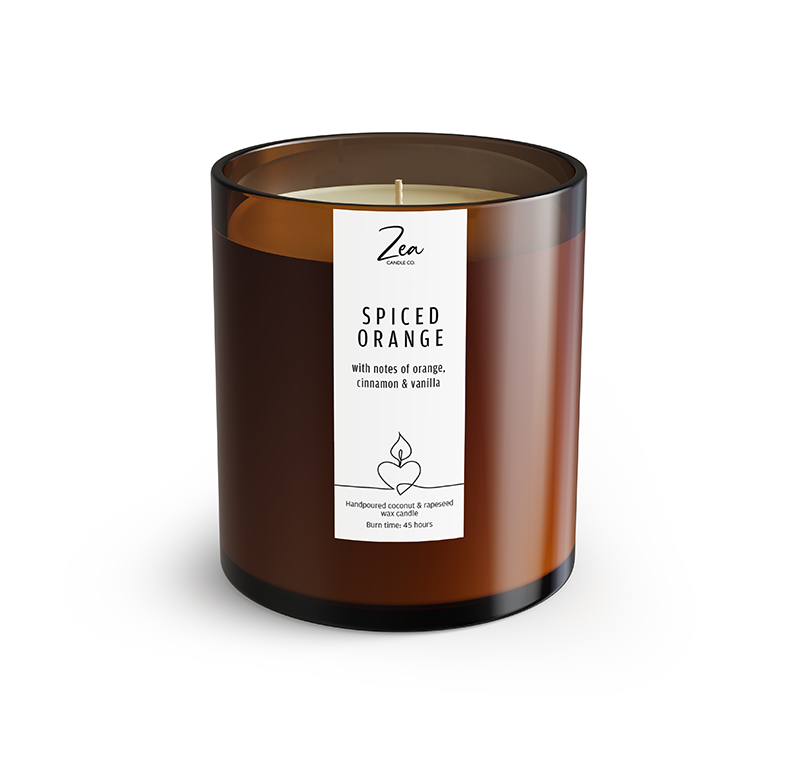 Spiced Orange Scented Candle