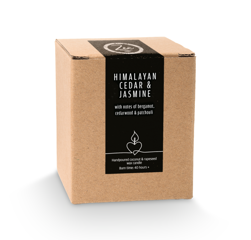Himalayan Cedar & Jasmine Scented Candle