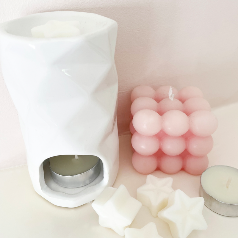 Abstract Ceramic Wax Melt Burner