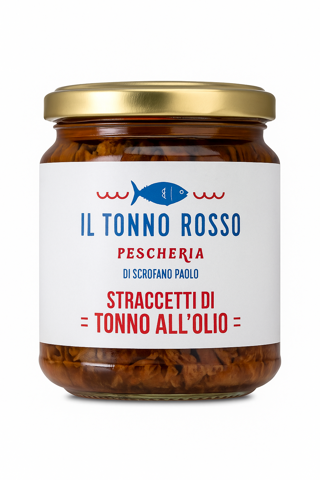STRACCETTI DI TONNO ROSSO IN OLIO