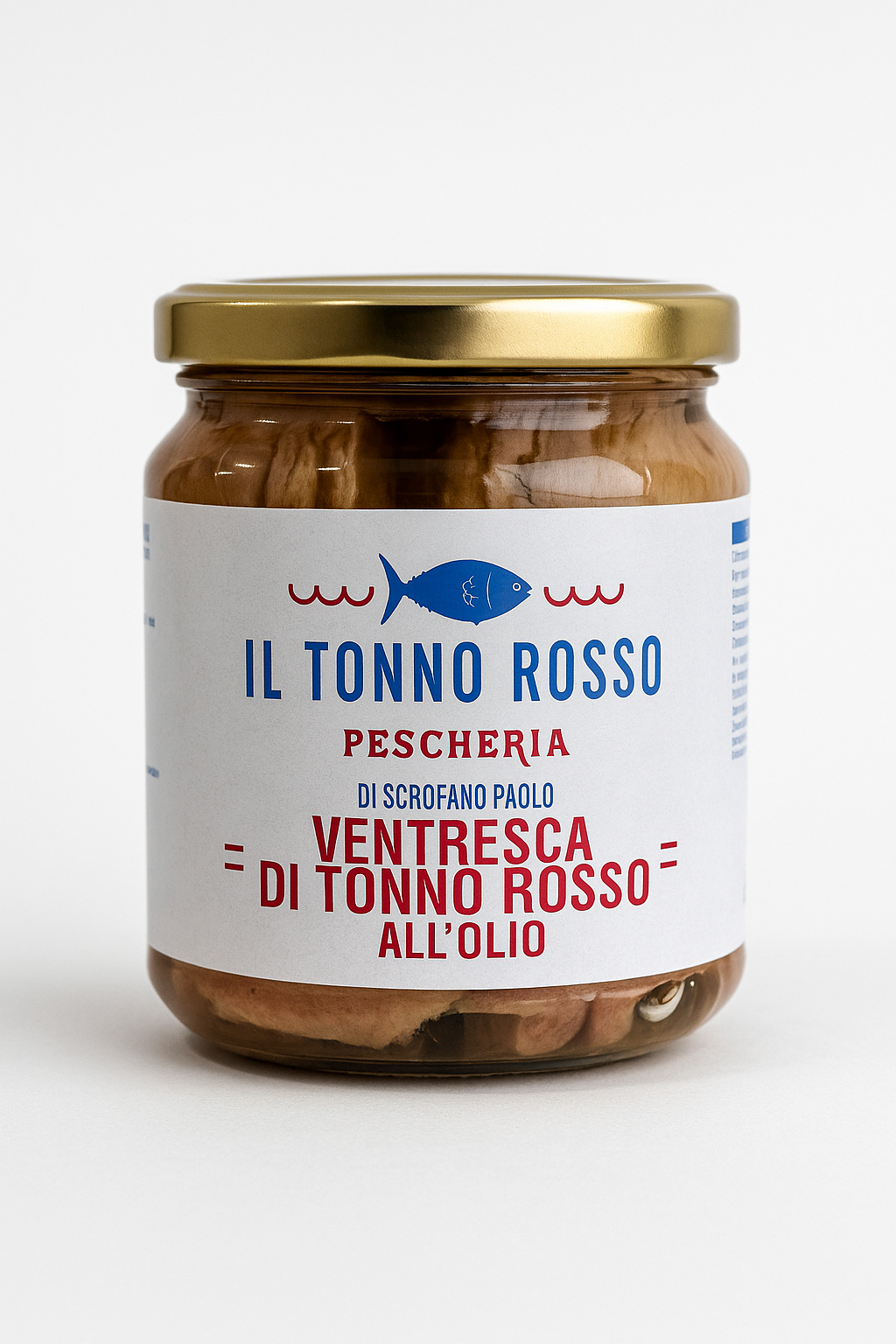 VENTRESCA DI TONNO ROSSO IN OLIO