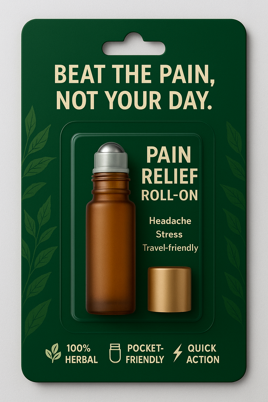 Pain Relief Roll-On | MIGRAINE GONE 