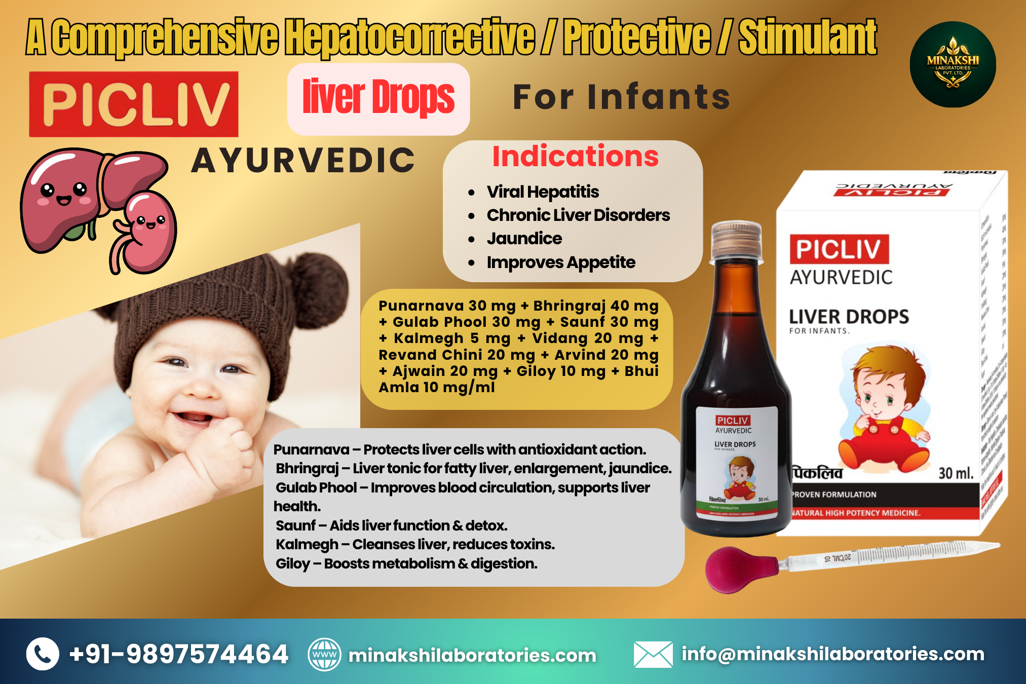 Picliv Ayurvedic Liver Drops