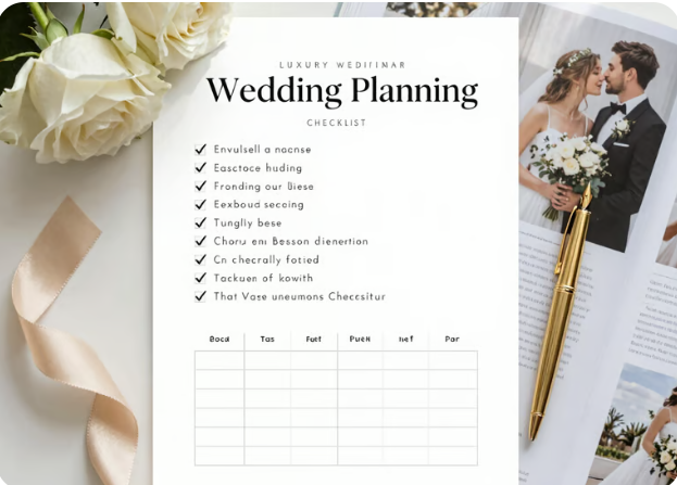 Hochzeit Checkliste