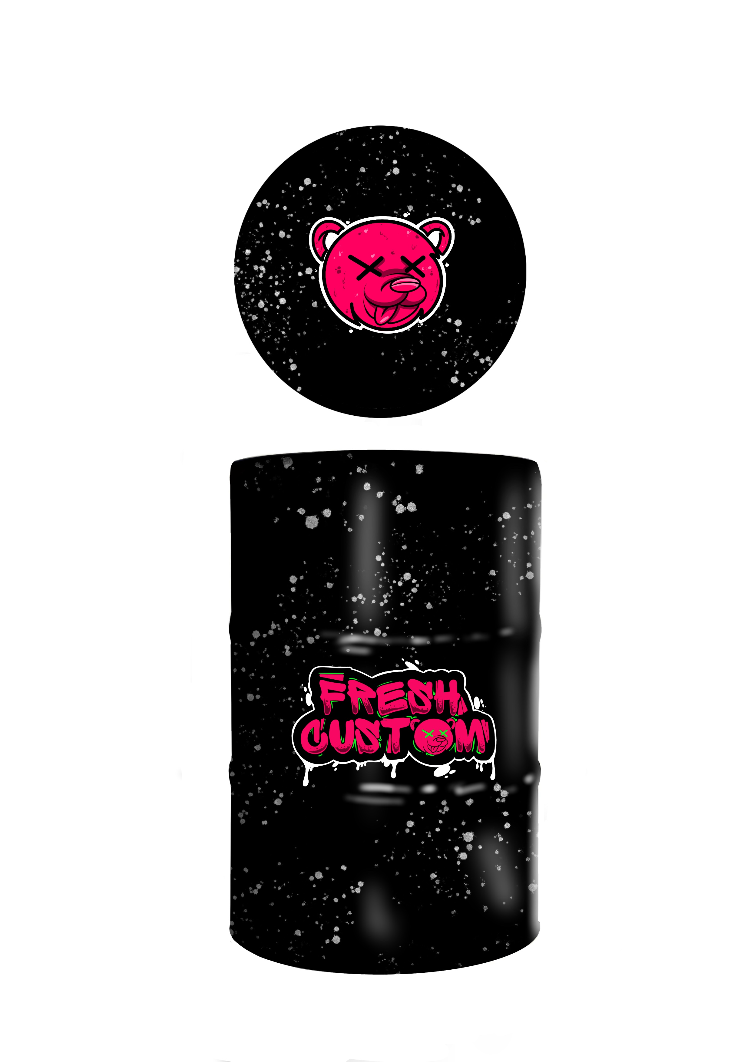 Baril personnalisé 60L