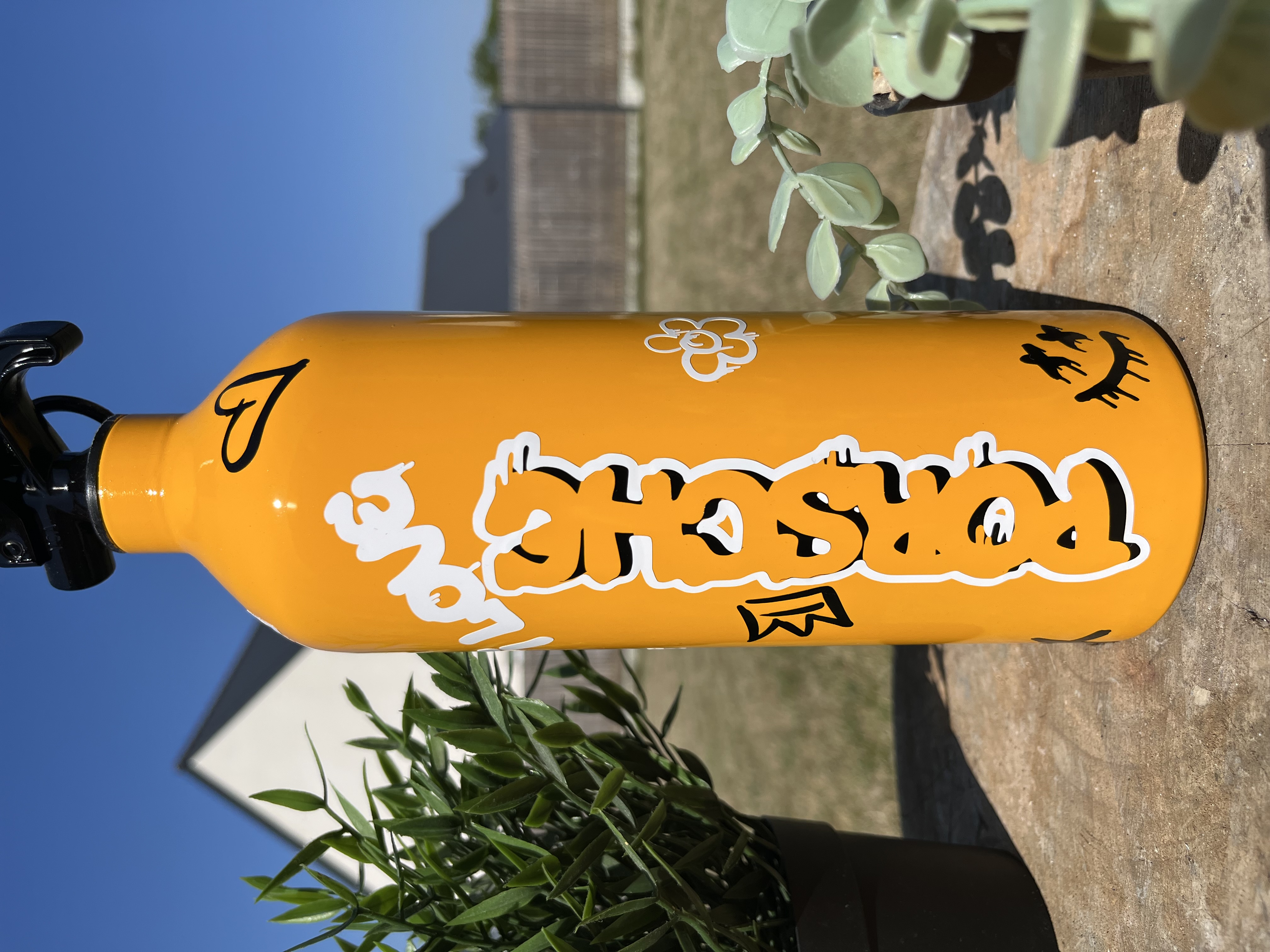 Extincteur 1KG graffiti PORSCHE