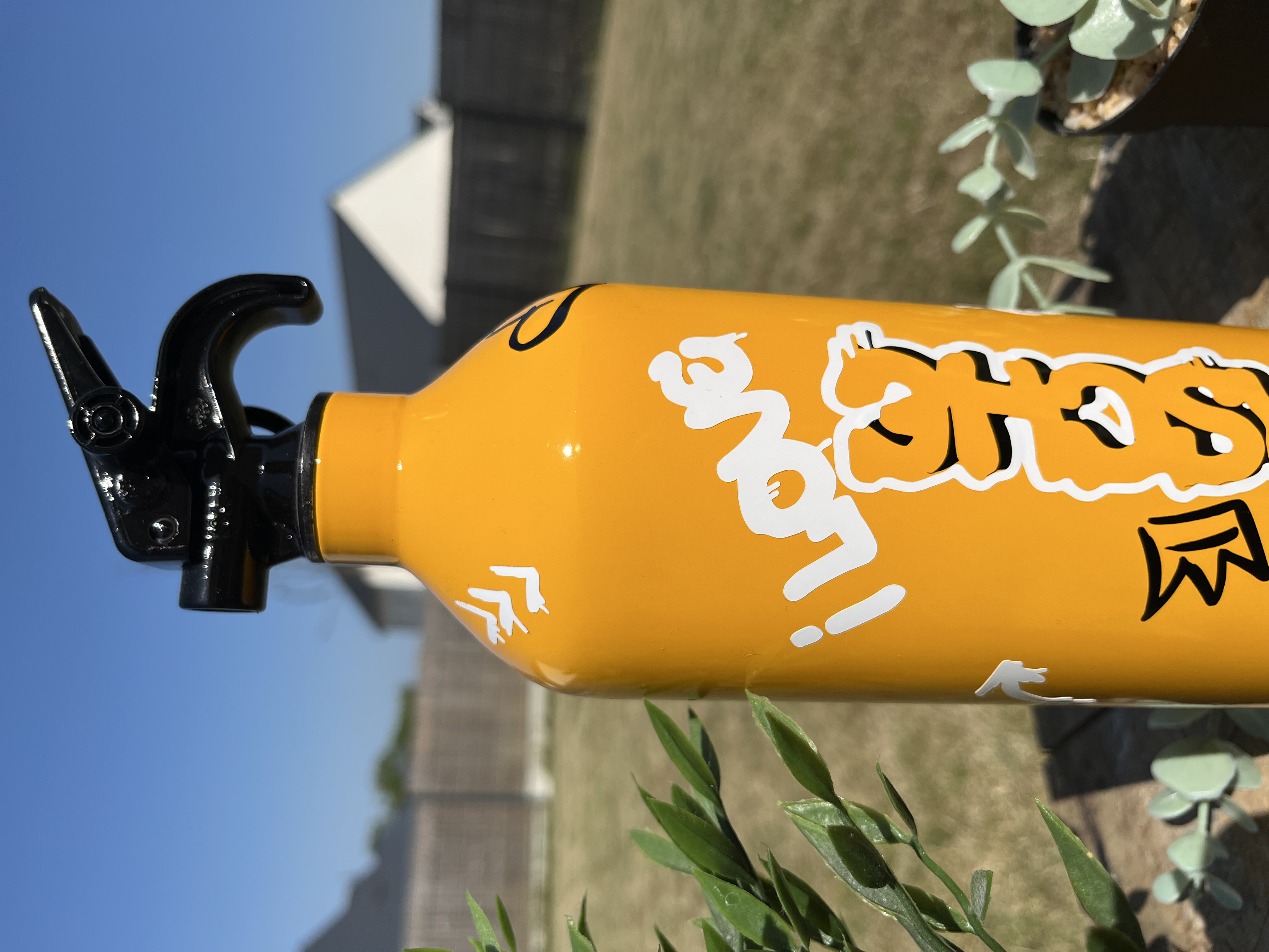 Extincteur 1KG graffiti PORSCHE