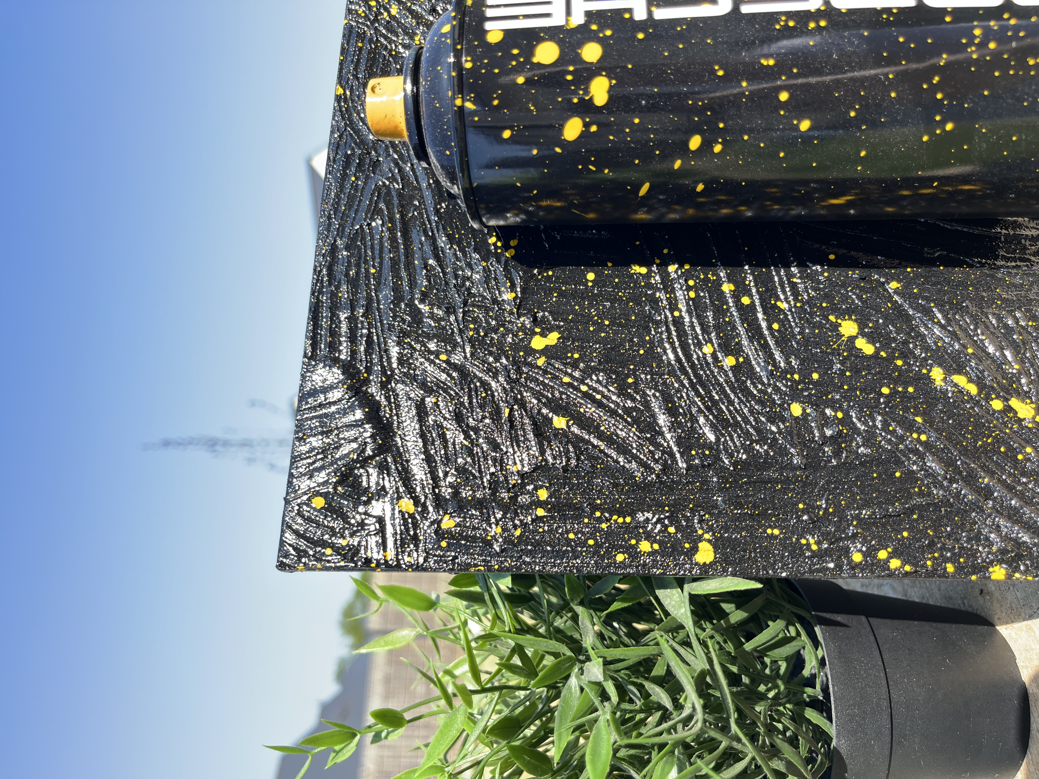 Toile Bombe PORSCHE 3D