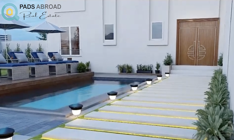 Modern Garden view middle floor skylark apartment in Port Ghalib