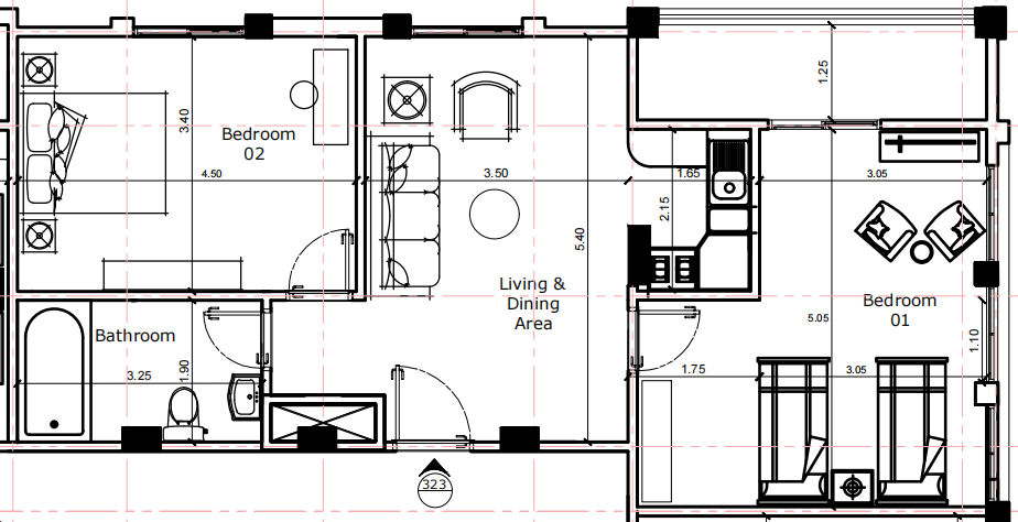 🌊 Luxury 2-Bedroom Apartment with Sea & Pool Views |