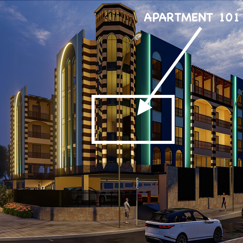 Seafront 1-Bedroom Apartment for Sale Aqua La Cascata, Port Ghalib Marina in Marsa Alam Egypt