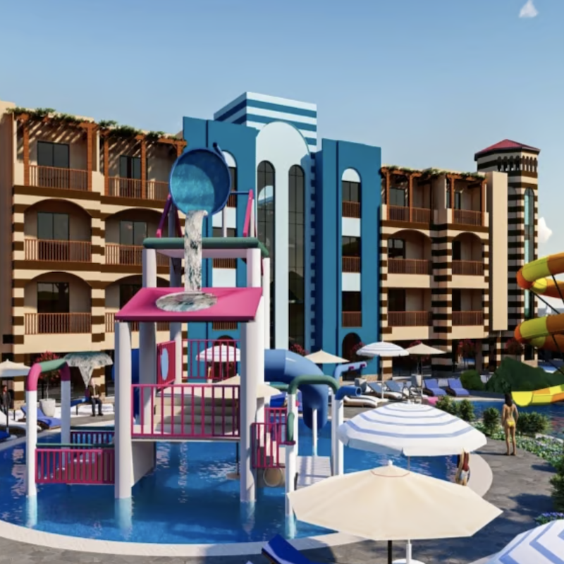 Beachfront Apartment with Balcony