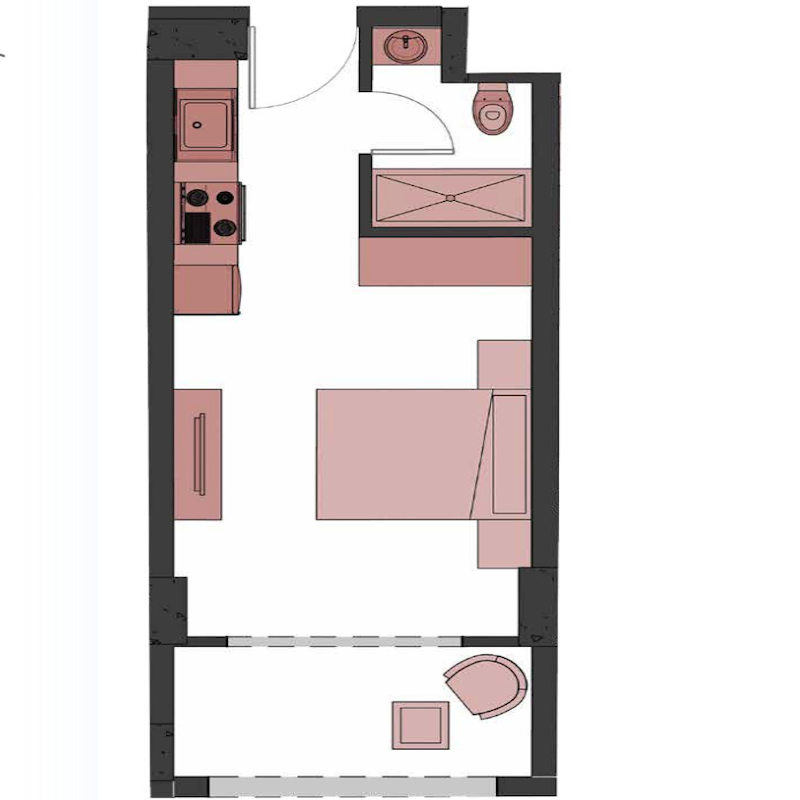 Luxury Studio Apartment at Atlantis Resort in Hurghada Redsea Egypt