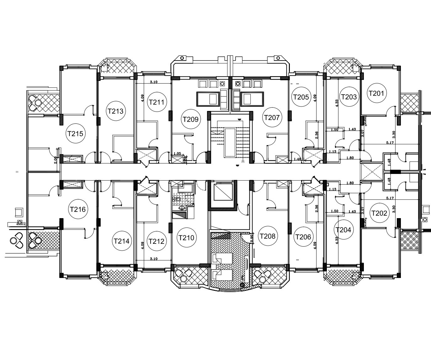 Modern Apartment Complex with Pool at Florenza Khamsin Resort