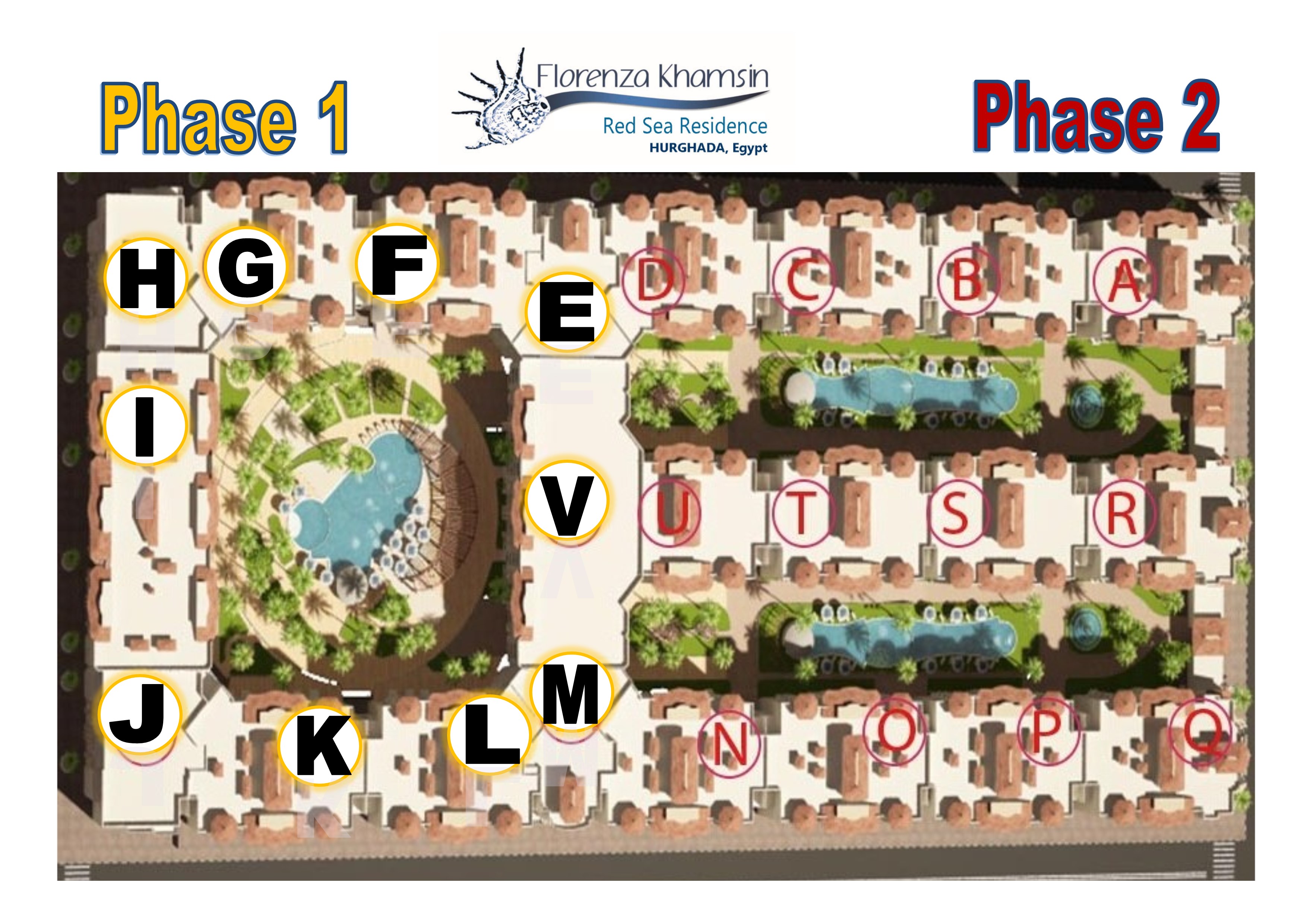 1 Bedroom Luxury Apartment Complex with Pool