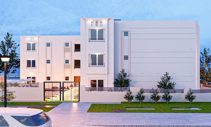 Skylark Port Ghalib 3 bedroom & 2 bathrooms Modern Apartment Building