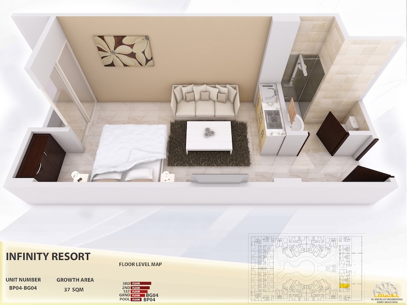 Infinity Resort Studio Unit
