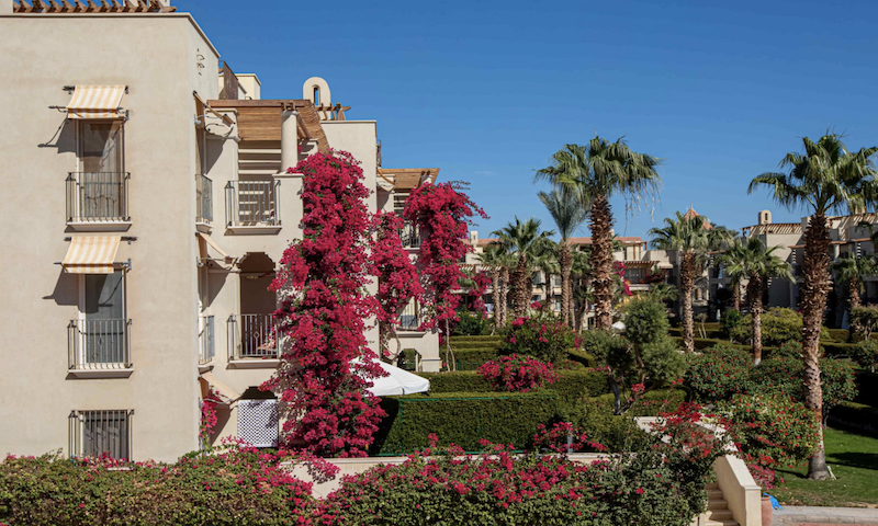 Pool View studio with large terrace at Veranda Sahl Hasheesh