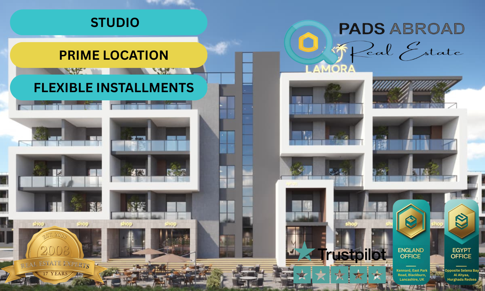 La Mora Resort – Modern Studio Apartment