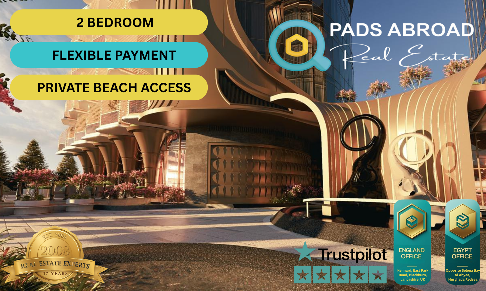 Luxury 2 Bedroom Apartment | Marvento Beach Resort