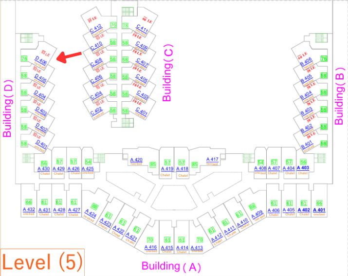 Hayat Resort Hurghada: 2 bedroom apartment