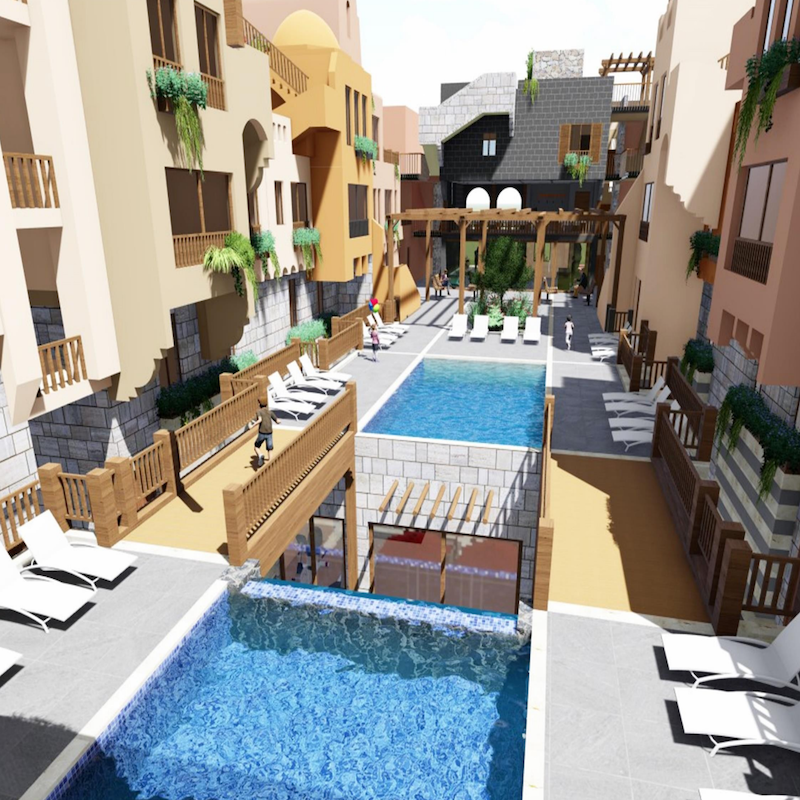 Sea & Pool View Duplex