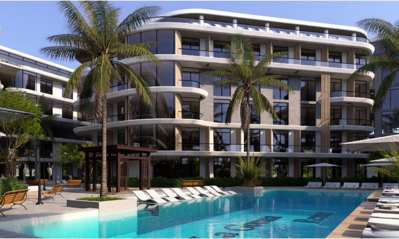 Premium 1-Bedroom Ground Floor Apartment • Pool View • La Gouna Resort