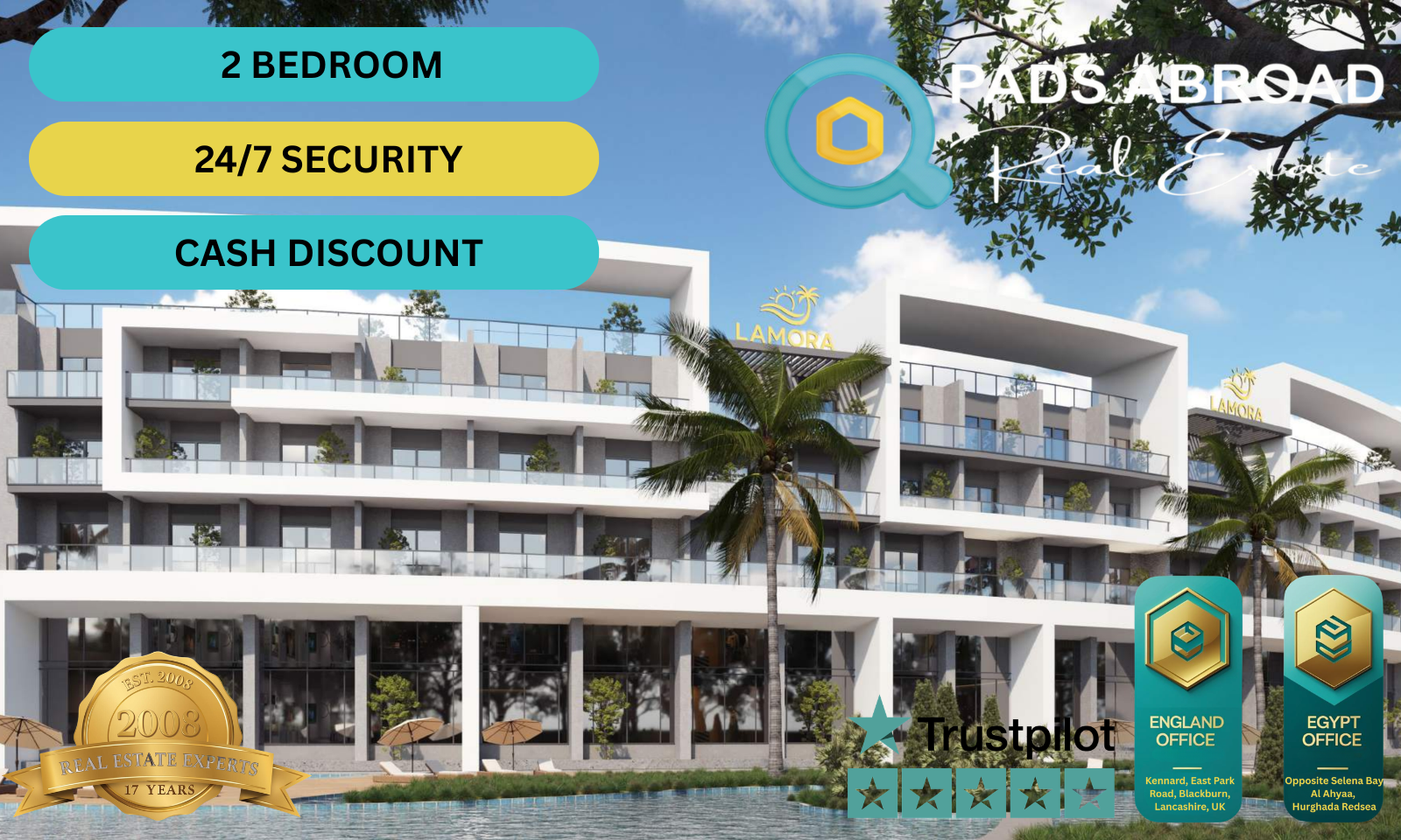 La Mora – Stylish Coastal 2 Bedroom Apartment