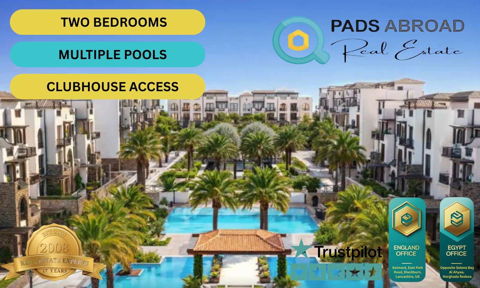 Cala Sahl Hasheesh – Red Sea Luxury 2-Bedroom Apartment