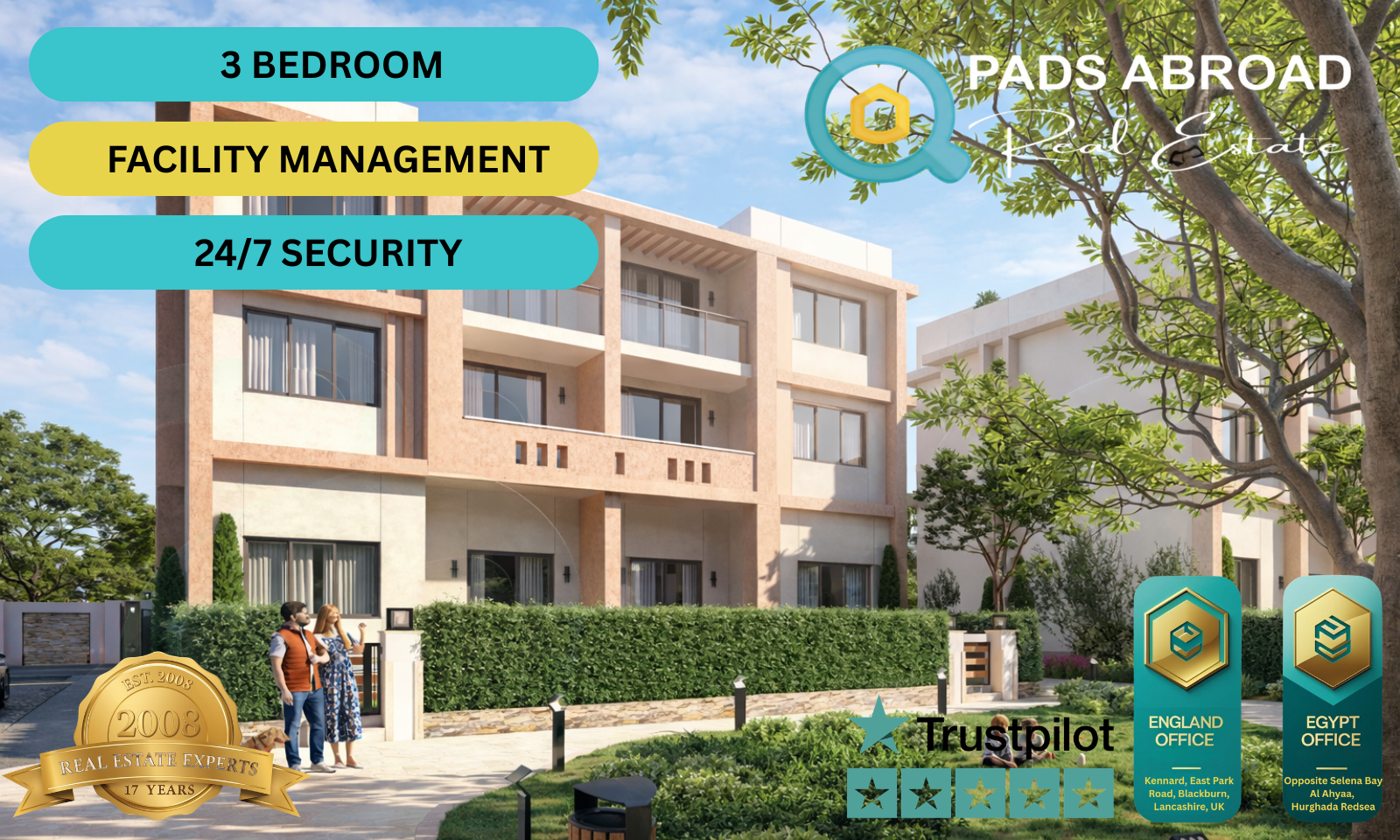 Luxury 3-Bedroom Apartment | Arena Blanca