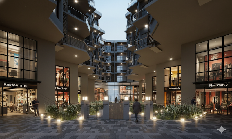 Luna Modern Apartment Complex Old Sheraton Road Hurghada