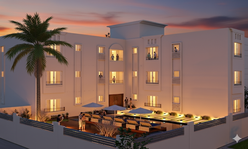 Skylark Port Ghalib 2 Bedroom Apartment