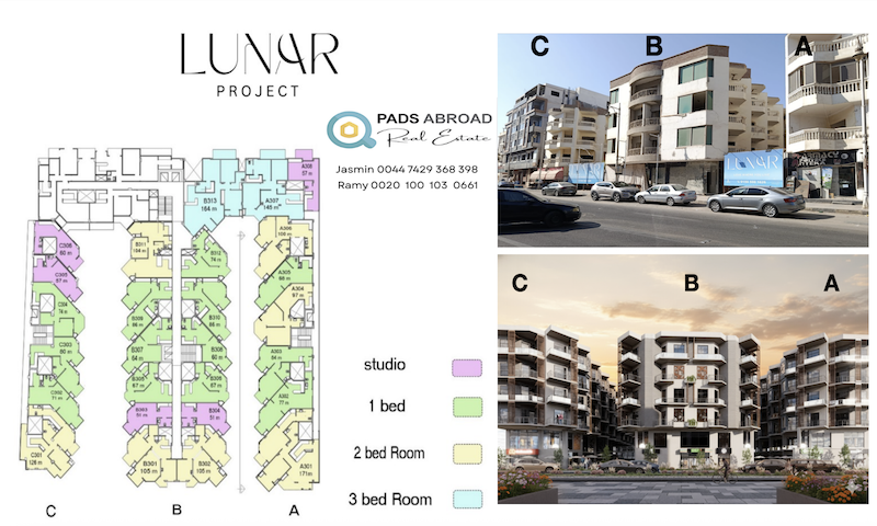 Luna Modern Apartment Complex Old Sheraton Road Hurghada