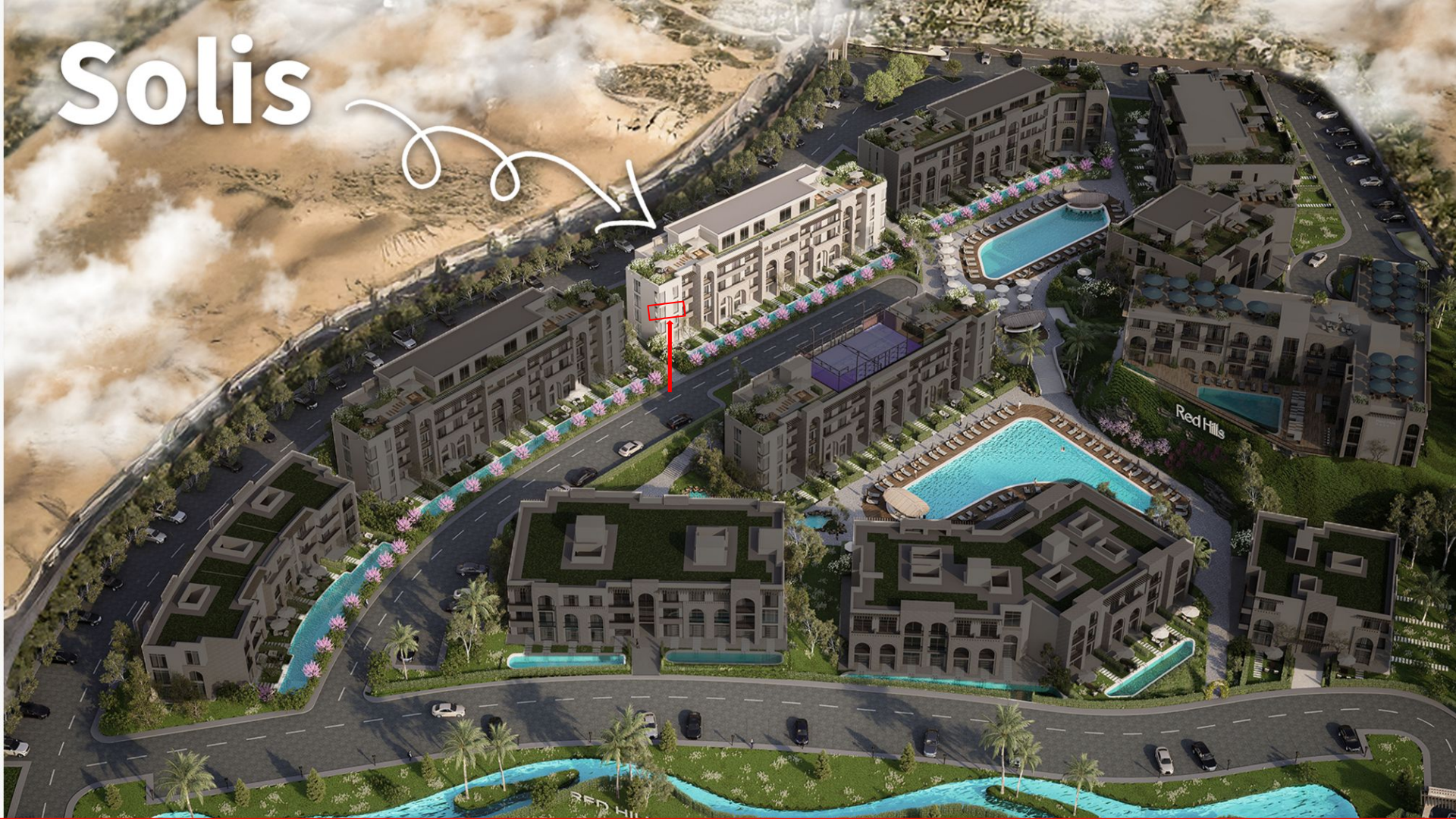 Red Hills Sahl Hasheesh – 2BR Pool-View Apartment