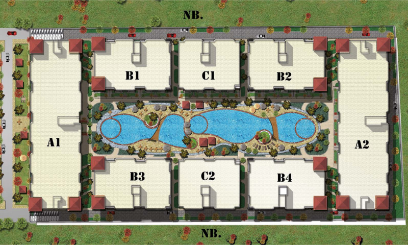 Stylish 1-Bedroom Apartment at Avin Resort