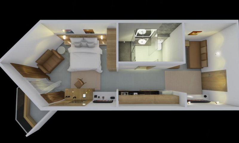 Scandic Beach Resort – 1 Bedroom Apartment, City View