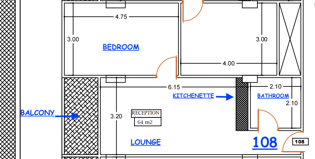 Mark Resort Modern Apartment Complex 