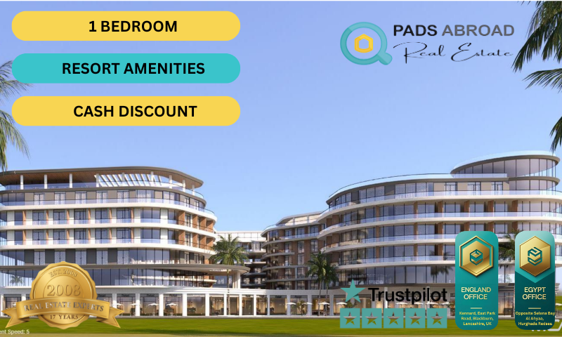 Spacious 1-Bedroom Apartment | La Gouna Resort