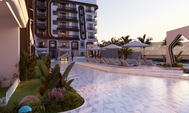 Prime Blue Crest Residence: The Ideal 1-Bed