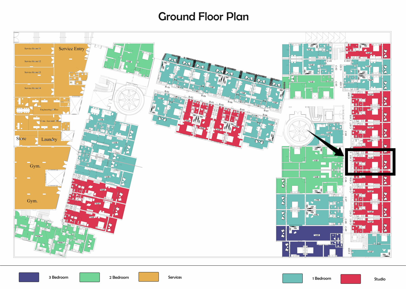 Aurora Palace Resort – Modern Studio Apartment
