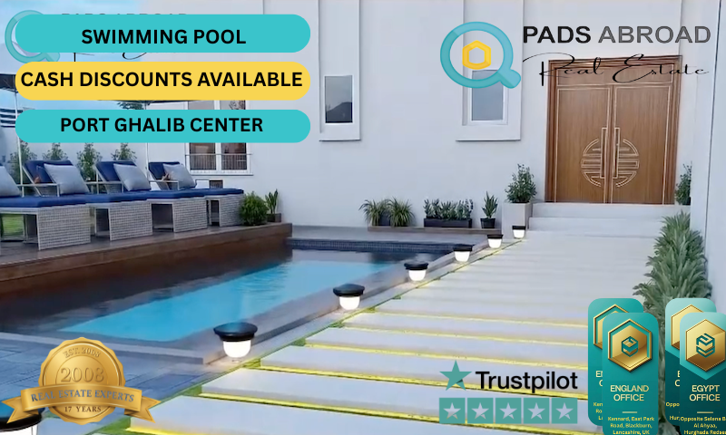 Modern Garden view middle floor skylark apartment in Port Ghalib