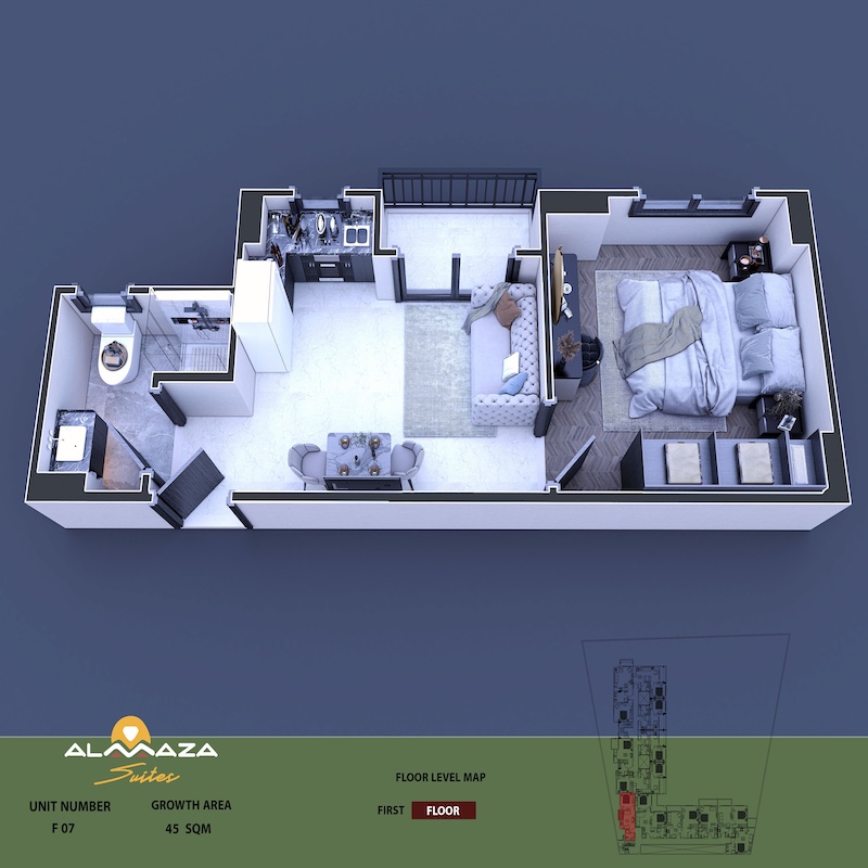 Modern Apartment Complex