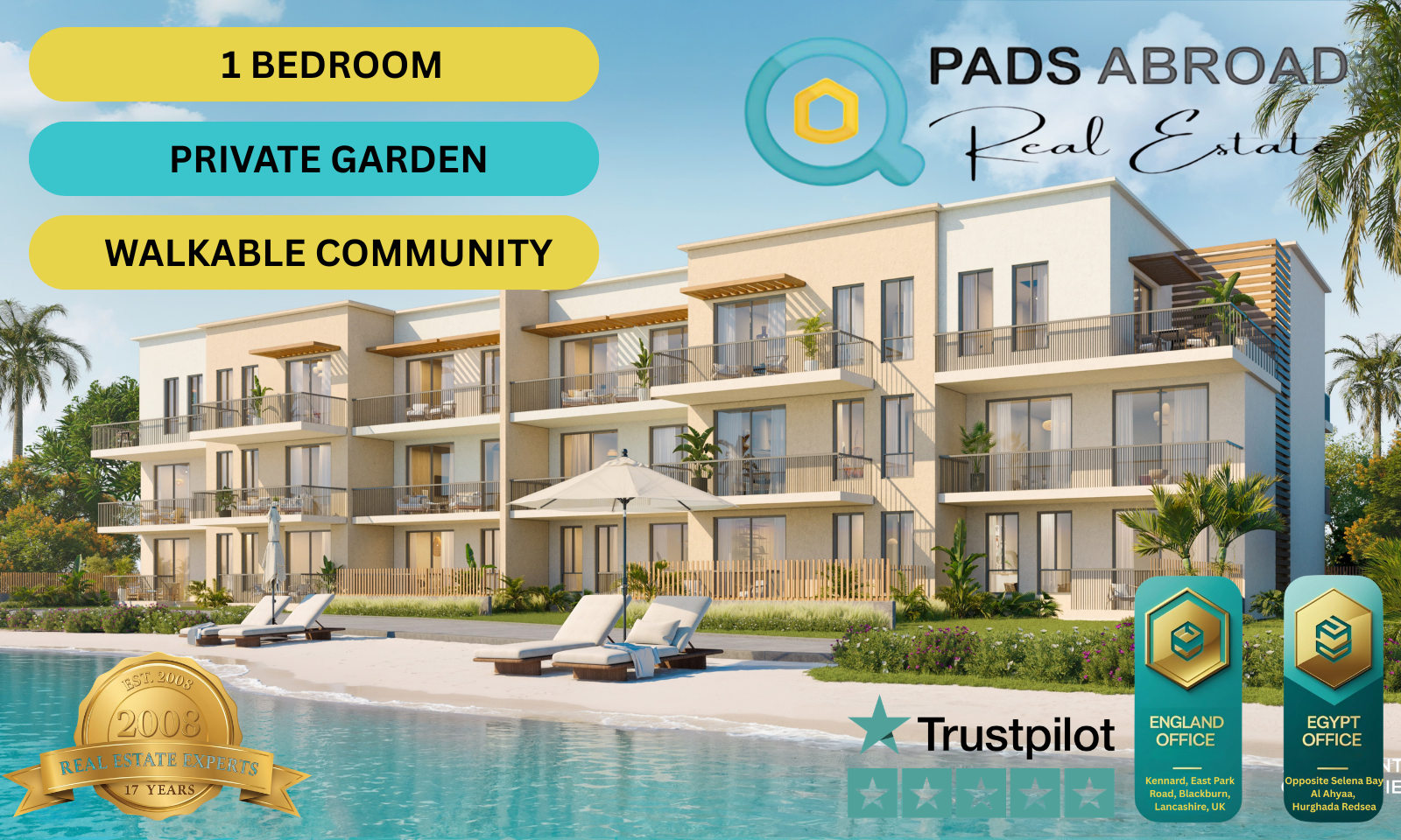 Makadina – 1 Bedroom Garden Apartment