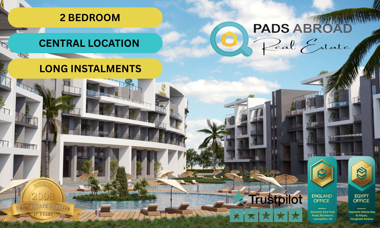 2 Bedroom Garden Apartment | La Mora Resort