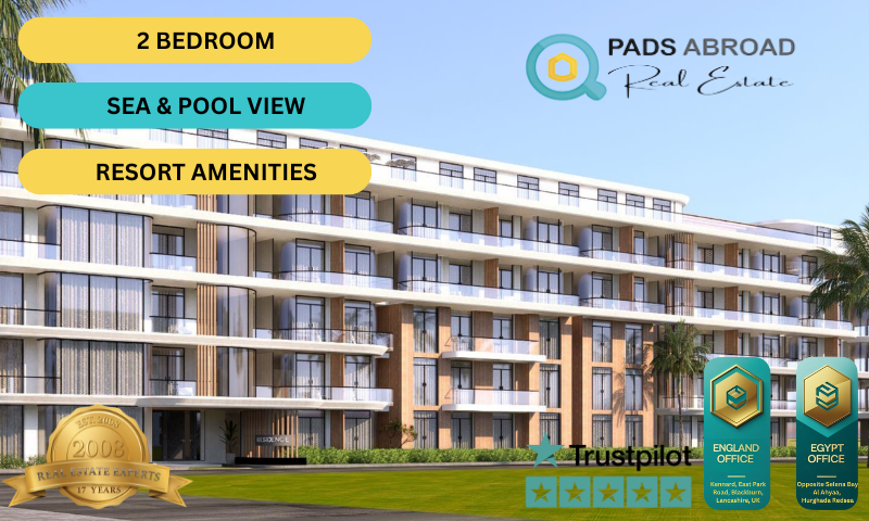 LA GOUNA RESORT – Premium 2-Bedroom Sea & Pool View Residence