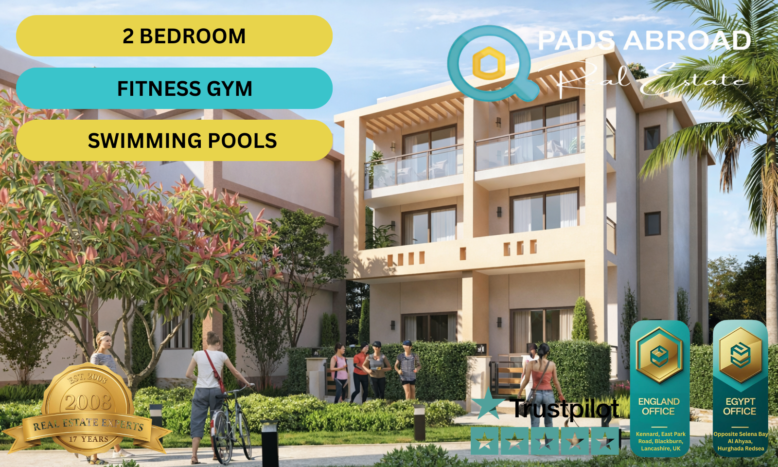 Arena Blanca – Modern 2 Bedroom Unit